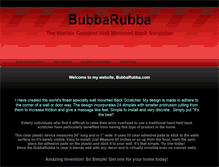 Tablet Screenshot of bubbarubba.com